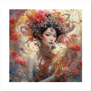 Chinese woman Posters and Art